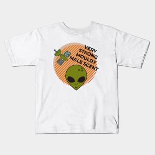 MALE SCENT - Surreal Alien Bad Translation Funny Kids T-Shirt